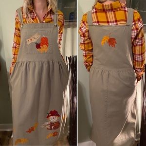 Vintage 90’s Fall 🍂🍁 Jumper Dress